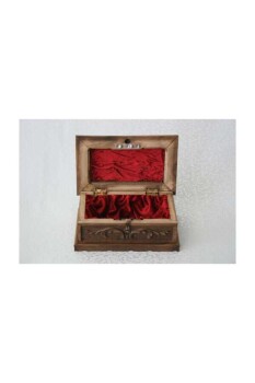 Gizli Anahtarlı Takı Kutusu - Hediyelik Kutu  - 6