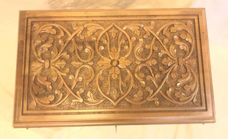 Ahşap Oyma Nişan Sandığı - 4