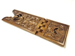 Ahşap Oyma Özel İşçilikli Rahle - HK 060 - 1