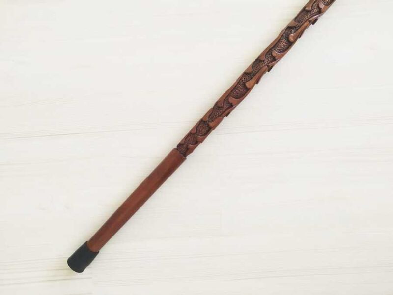 Özel İşçilikli Ahşap Baston - 6