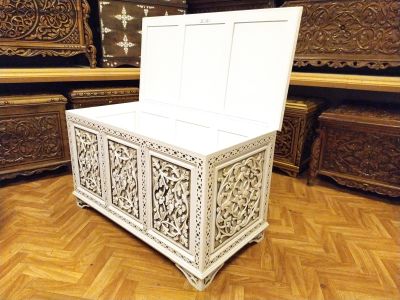 Kimya Hatun Çeyiz Sandığı (Beyaz) - 5
