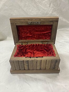 Şifreli Ahşap kızaklı Kutu - 5